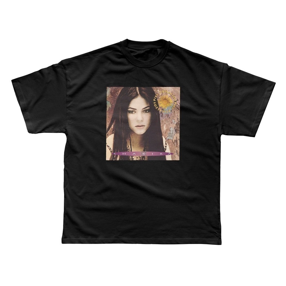 Shakira Pies Descalzos Latin Music Fan Retro Unisex T-Shirt